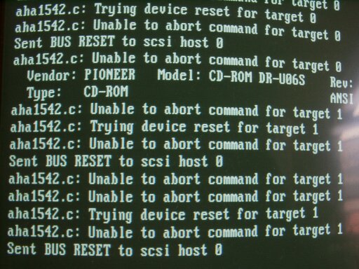SCSI-Trouble